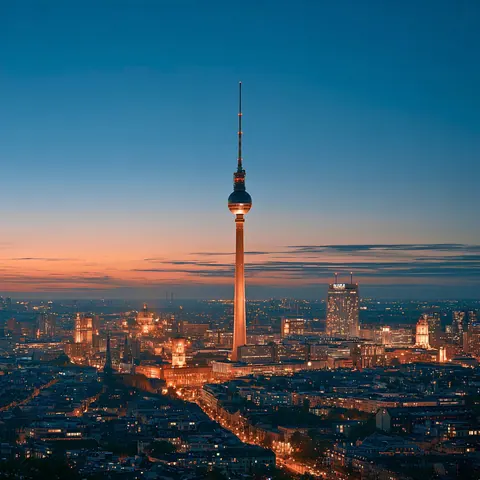 Berlin by night